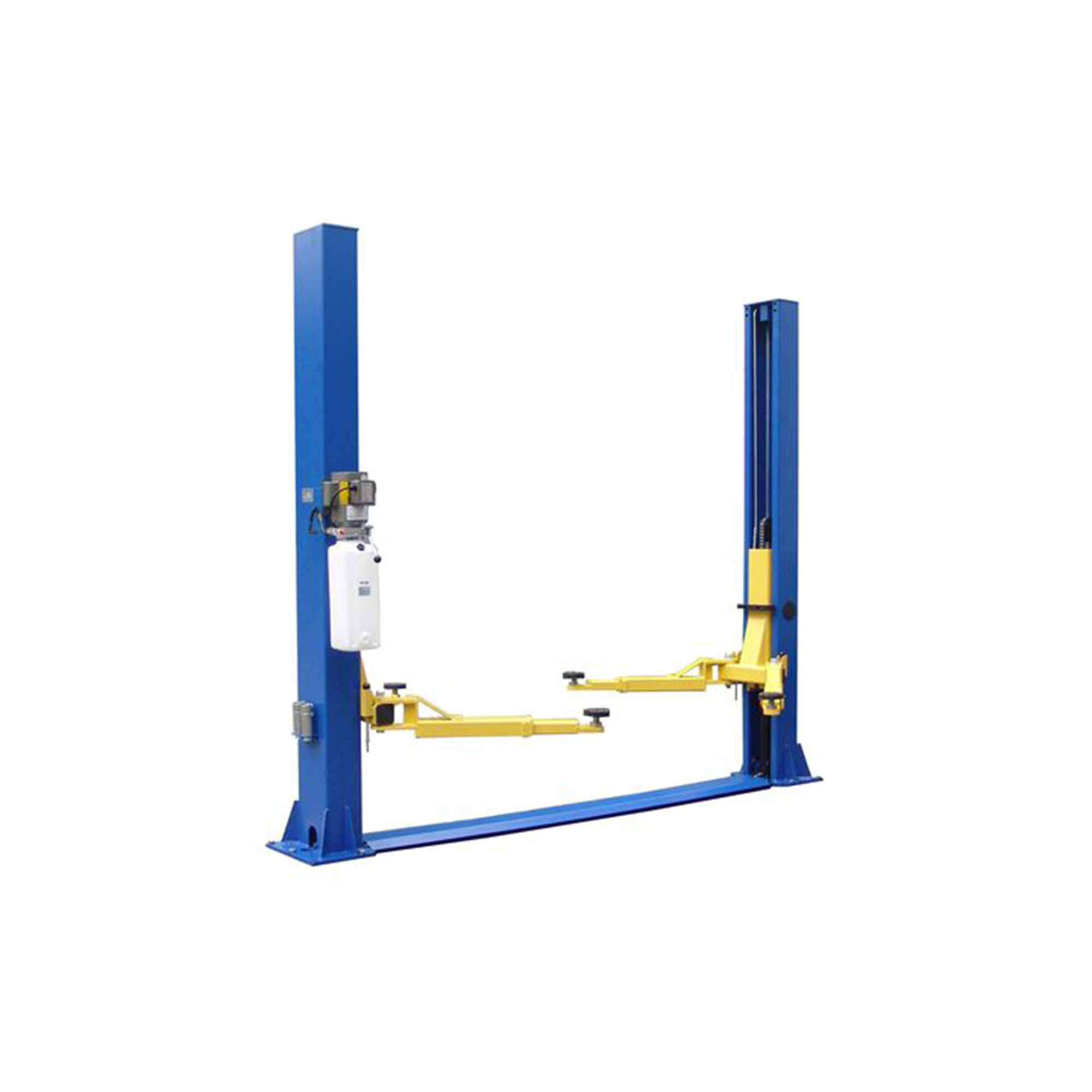 Tuxedo Auto Equipment Two-Post Floor Plate Lift — 9,000 lb Capacity, Symmetric Arms, Chain Drive, Dual Lock Release, Model# MEQTP9KFX